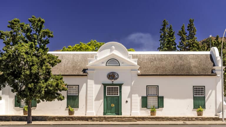 Drostdy Hotel facade, Graaff-Reinet. Copyright Alain Proust, Newmark Hotels